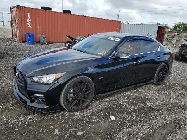 Image 1 of 2016 INFINITI Q50 RED SPORT 400 2016 with VIN JN1FV7APXGM420600