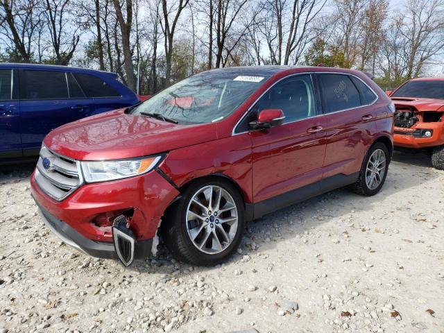 Изображение 1 2016 FORD EDGE TITANIUM 2016 с VIN 2FMPK4K86GBB10283