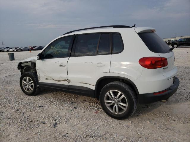 Image 2 of 2016 VOLKSWAGEN TIGUAN S 2016 with VIN WVGAV7AX6GW586281