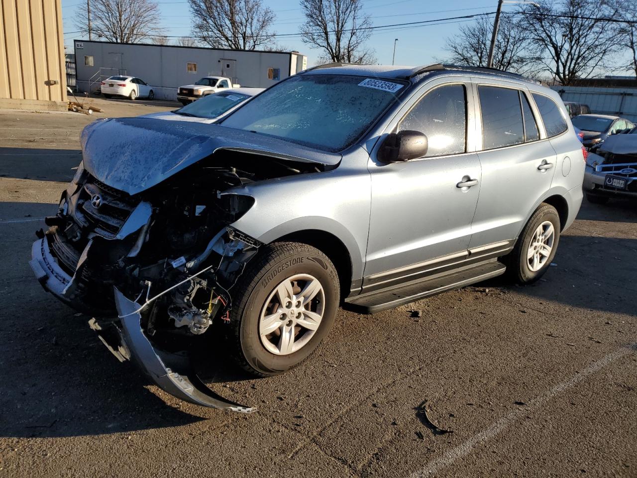 Image 1 of 2009 HYUNDAI SANTA FE GLS 2009 with VIN 5NMSG13DX9H244924