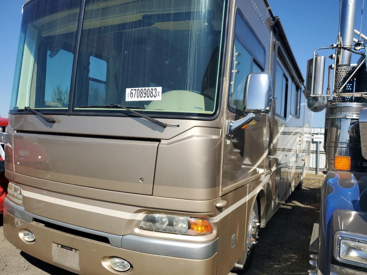 Image 2 of 2007 FREIGHTLINER CHASSIS X LINE MOTOR HOME 2007 with VIN 4UZACJDC67CZ13730
