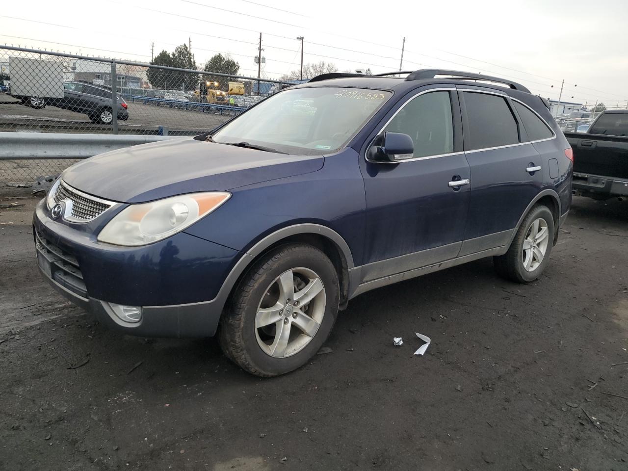 Image 1 of 2010 HYUNDAI VERACRUZ GLS 2010 with VIN KM8NUDCC8AU126801