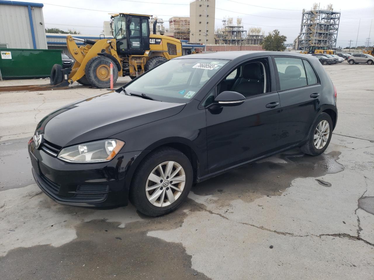 Image 1 of 2015 VOLKSWAGEN GOLF  2015 with VIN 3VW217AUXFM027841