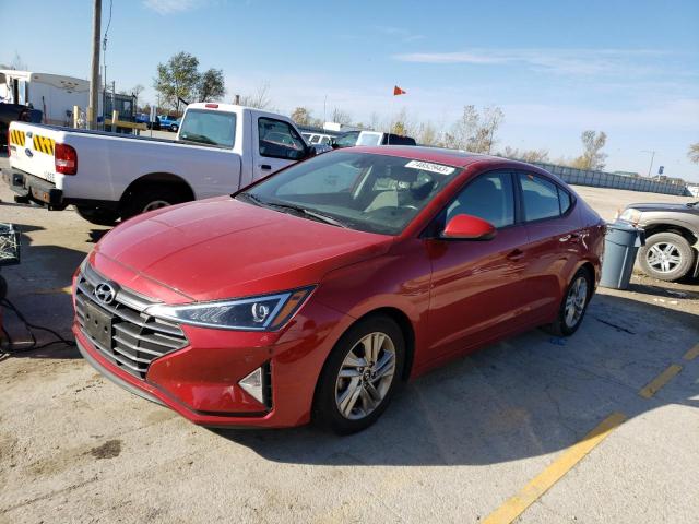Image 1 of 2019 HYUNDAI ELANTRA SEL 2019 with VIN 5NPD84LF2KH450370