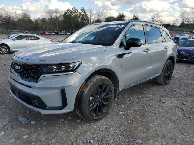 Image 1 of 2022 KIA SORENTO SX 2022 with VIN 5XYRK4LF2NG157152