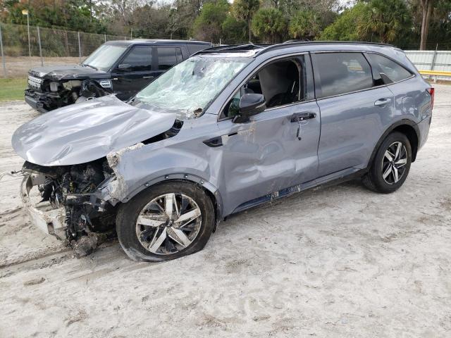 Image 1 of 2021 KIA SORENTO S 2021 with VIN 5XYRL4LC0MG039635