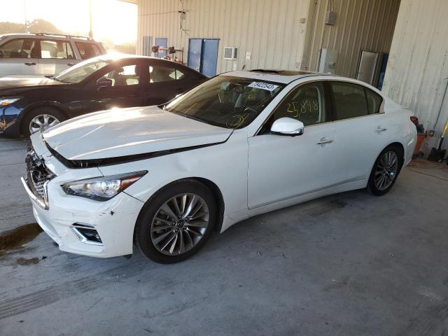 Image 1 of 2022 INFINITI Q50 LUXE 2022 with VIN JN1EV7BP8NM310166