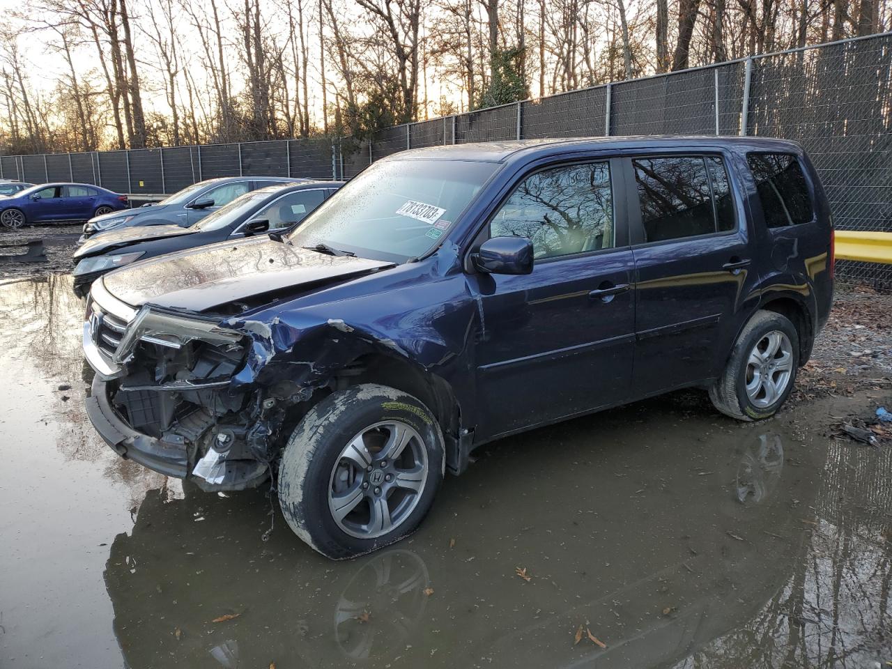 Obraz 2013 HONDA PILOT EX 2013