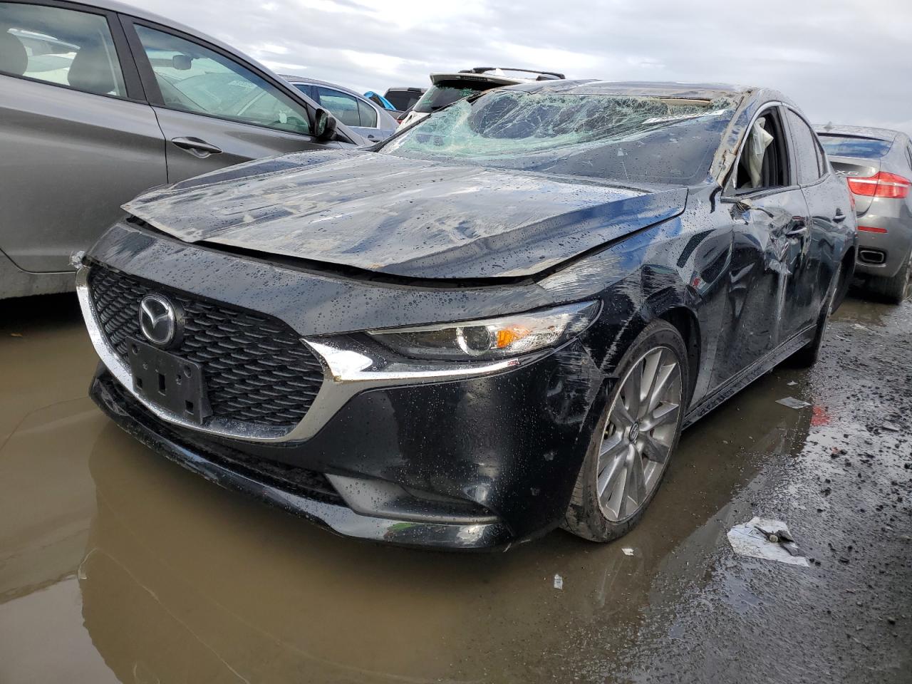 Image 1 of 2021 MAZDA 3 SELECT 2021 with VIN 3MZBPABL3MM250611