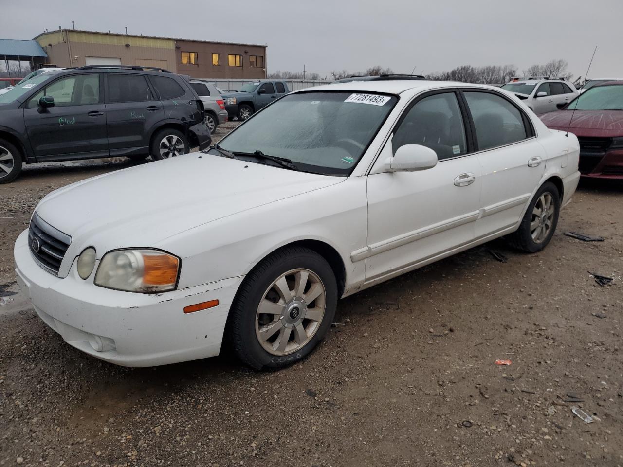 Image 1 of 2004 KIA OPTIMA LX 2004 with VIN KNAGD128145334698
