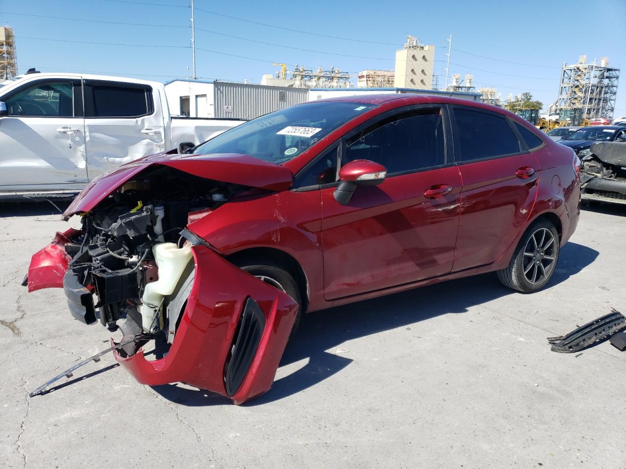Obraz 1 z 2017 FORD FIESTA SE 2017 z VIN 3FADP4BJ1HM168254