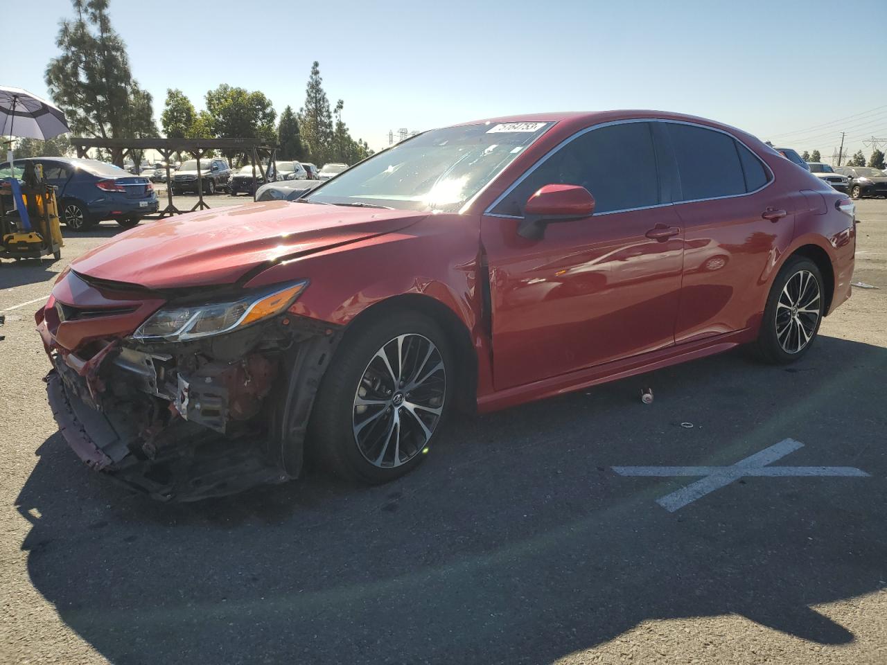 Изображение 1 2020 TOYOTA CAMRY SE 2020 с VIN 4T1G11AK8LU306857