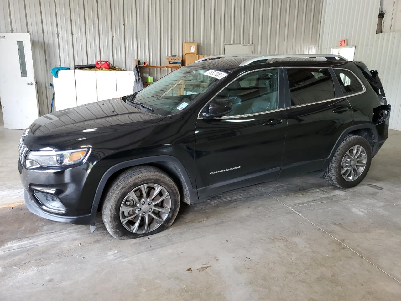 Image 1 of 2019 JEEP CHEROKEE LATITUDE PLUS 2019 with VIN 1C4PJLLX0KD470272