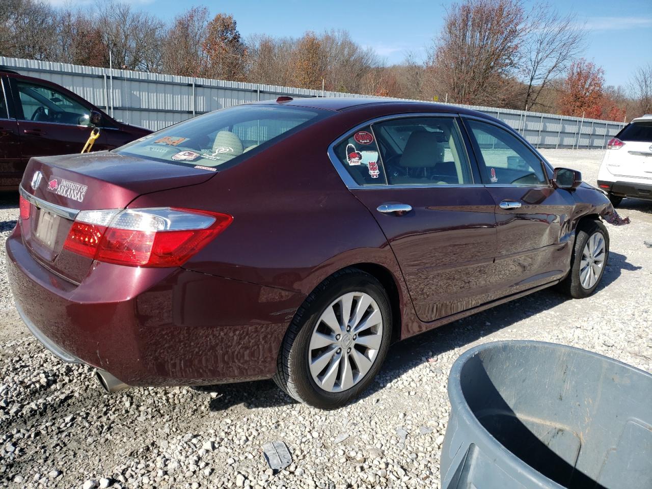 Image 3 of 2015 HONDA ACCORD EXL 2015 with VIN 1HGCR2F88FA163253