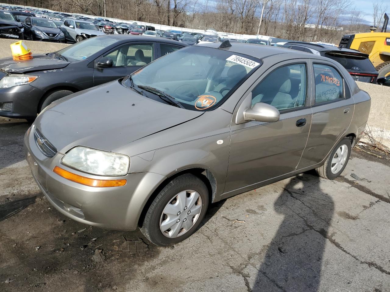Изображение 1 2005 CHEVROLET AVEO BASE 2005 с VIN KL1TD52655B483357