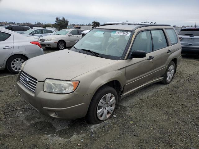 Image 1 of 2008 SUBARU FORESTER 2.5X 2008 with VIN JF1SG63658H712126