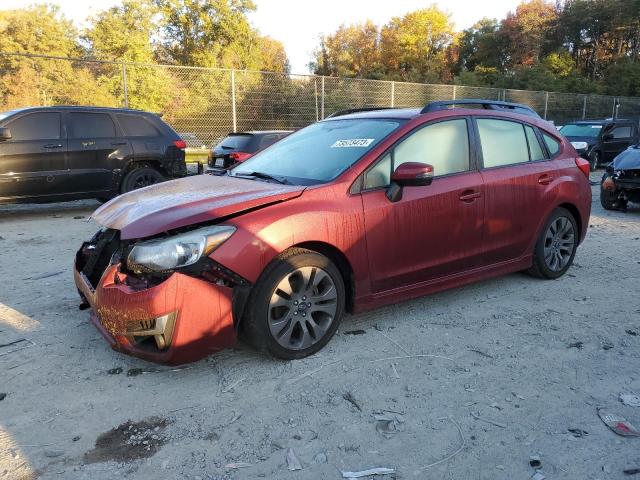 Image 1 of 2015 SUBARU IMPREZA SPORT LIMITED 2015 with VIN JF1GPAW63FH301132