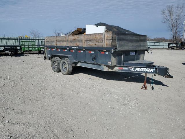 Image 1 of 2021 LAMAR 16' DUMPING TRAILER 2021 with VIN 5RVDL1628MP097488
