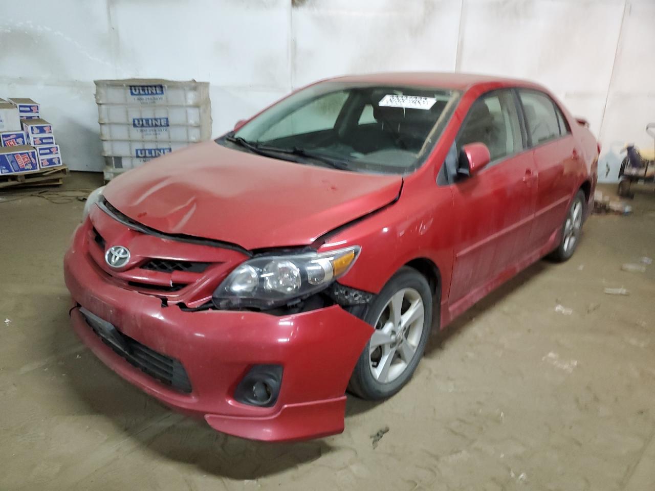 Image 1 of 2013 TOYOTA COROLLA BASE 2013 with VIN 2T1BU4EE4DC999632