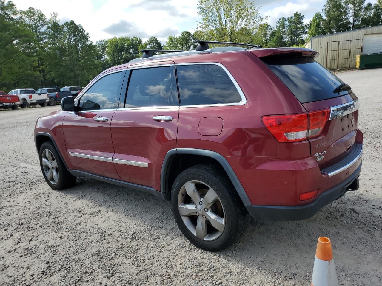 Obraz 2 z 2012 JEEP GRAND CHEROKEE OVERLAND 2012 z VIN 1C4RJFCG1CC113376