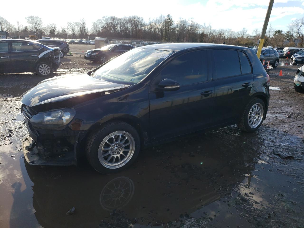 Obraz 1 z 2014 VOLKSWAGEN GOLF  2014 z VIN WVWNM7AJ6EW001703