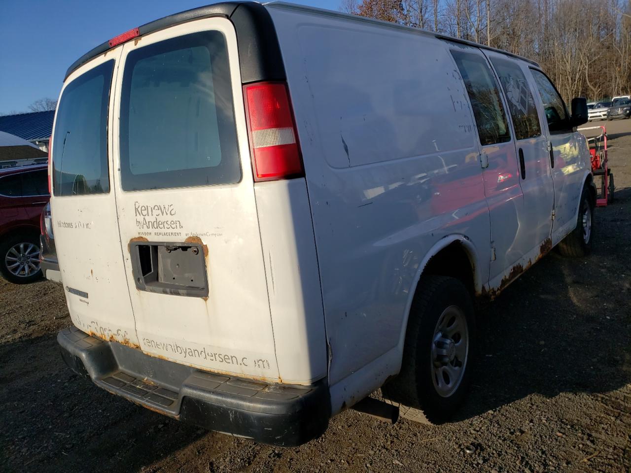 Image 3 of 2011 CHEVROLET EXPRESS G1500  2011 with VIN 1GCSGAFX9B1123839