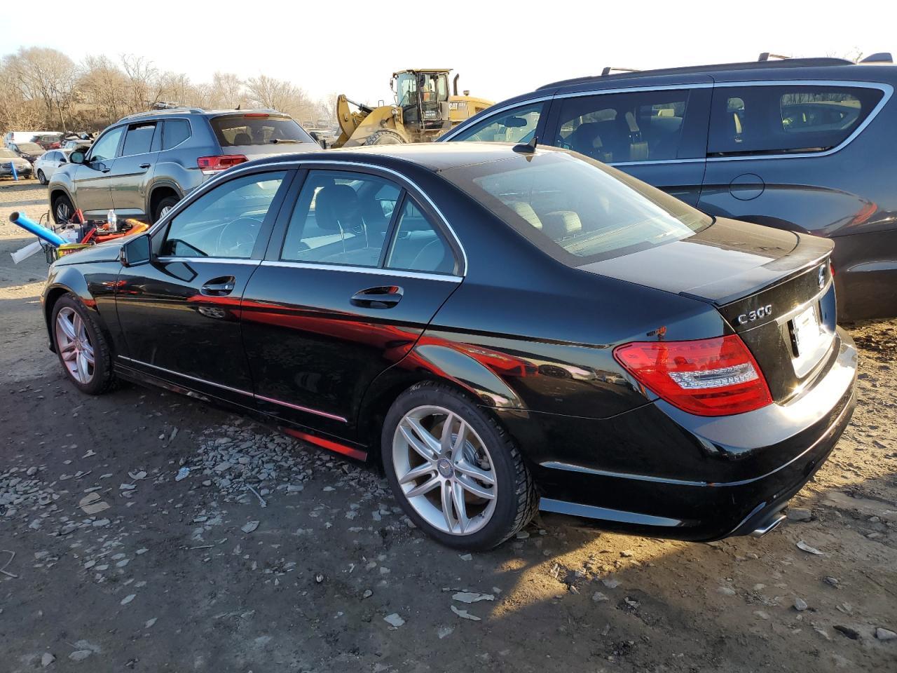 Image 2 of 2014 MERCEDES-BENZ C 300 4MATIC 2014 with VIN WDDGF8AB3ER324516