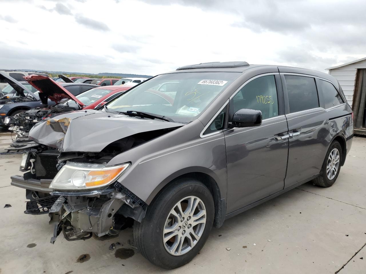 2012 HONDA ODYSSEY EXL 2012 image