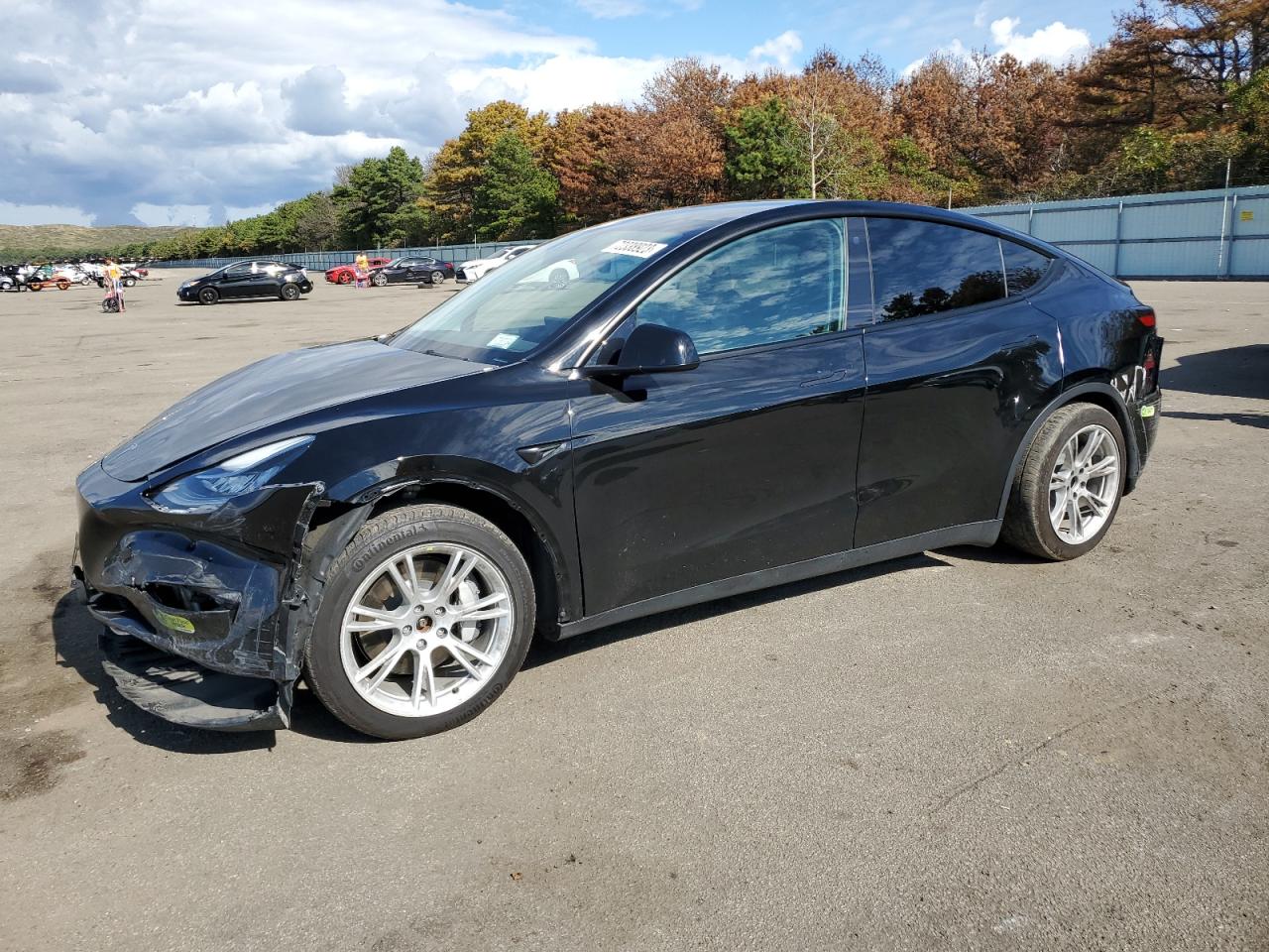 Obraz 1 z 2022 TESLA MODEL Y  2022 z VIN 7SAYGDEE6NF361111