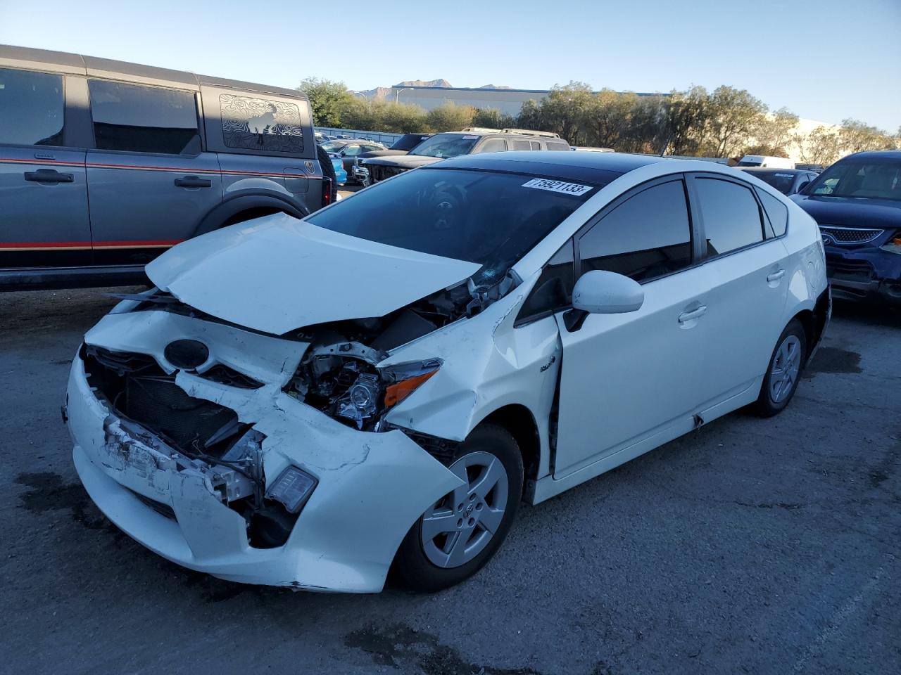 Image 1 of 2010 TOYOTA PRIUS  2010 with VIN JTDKN3DU2A0046763