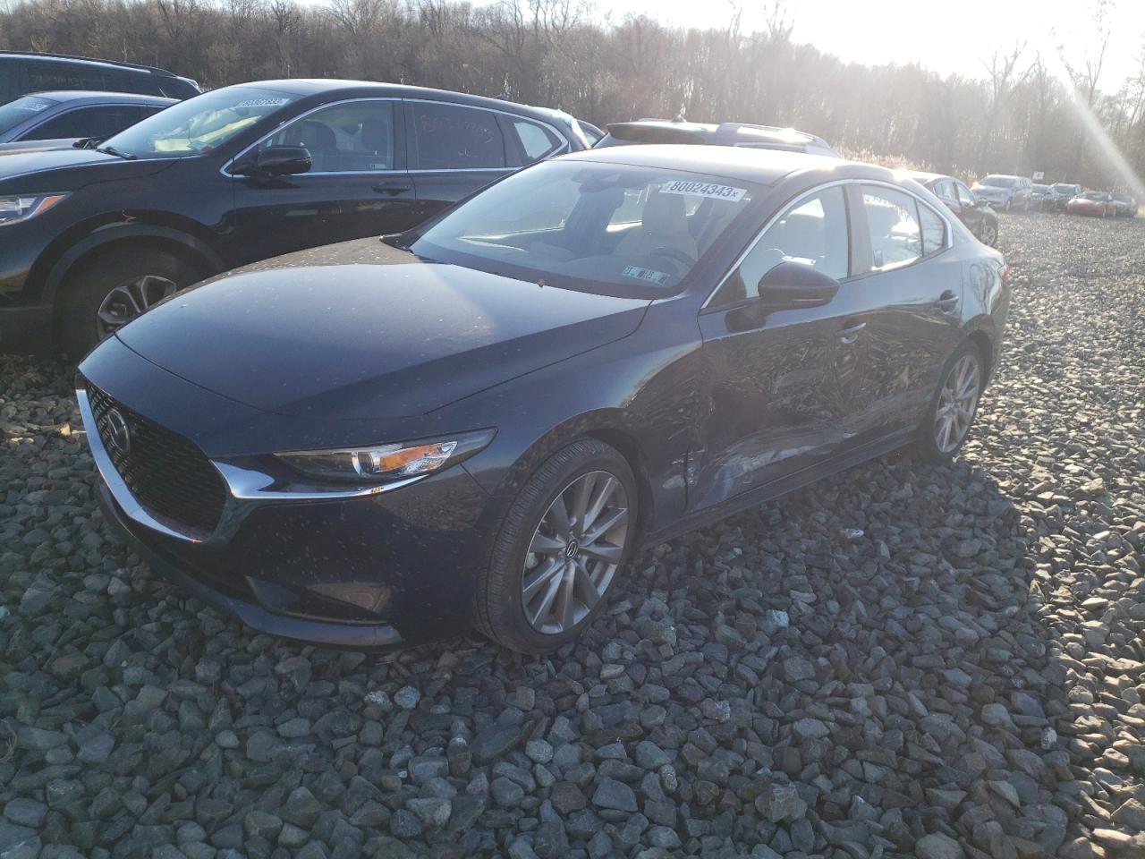 Image 1 of 2019 MAZDA 3 SELECT 2019 with VIN JM1BPBAM1K1119853