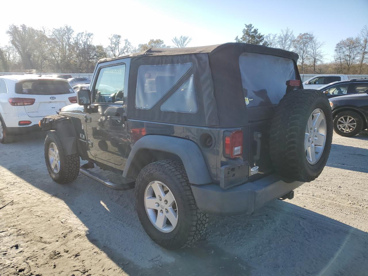 Image 2 of 2008 JEEP WRANGLER X 2008 with VIN 1J4FA24138L550299