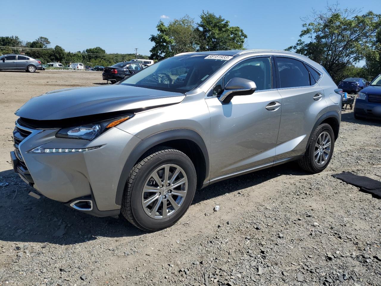 Изображение 1 2017 LEXUS NX 200T BASE 2017 с VIN JTJBARBZ0H2102319