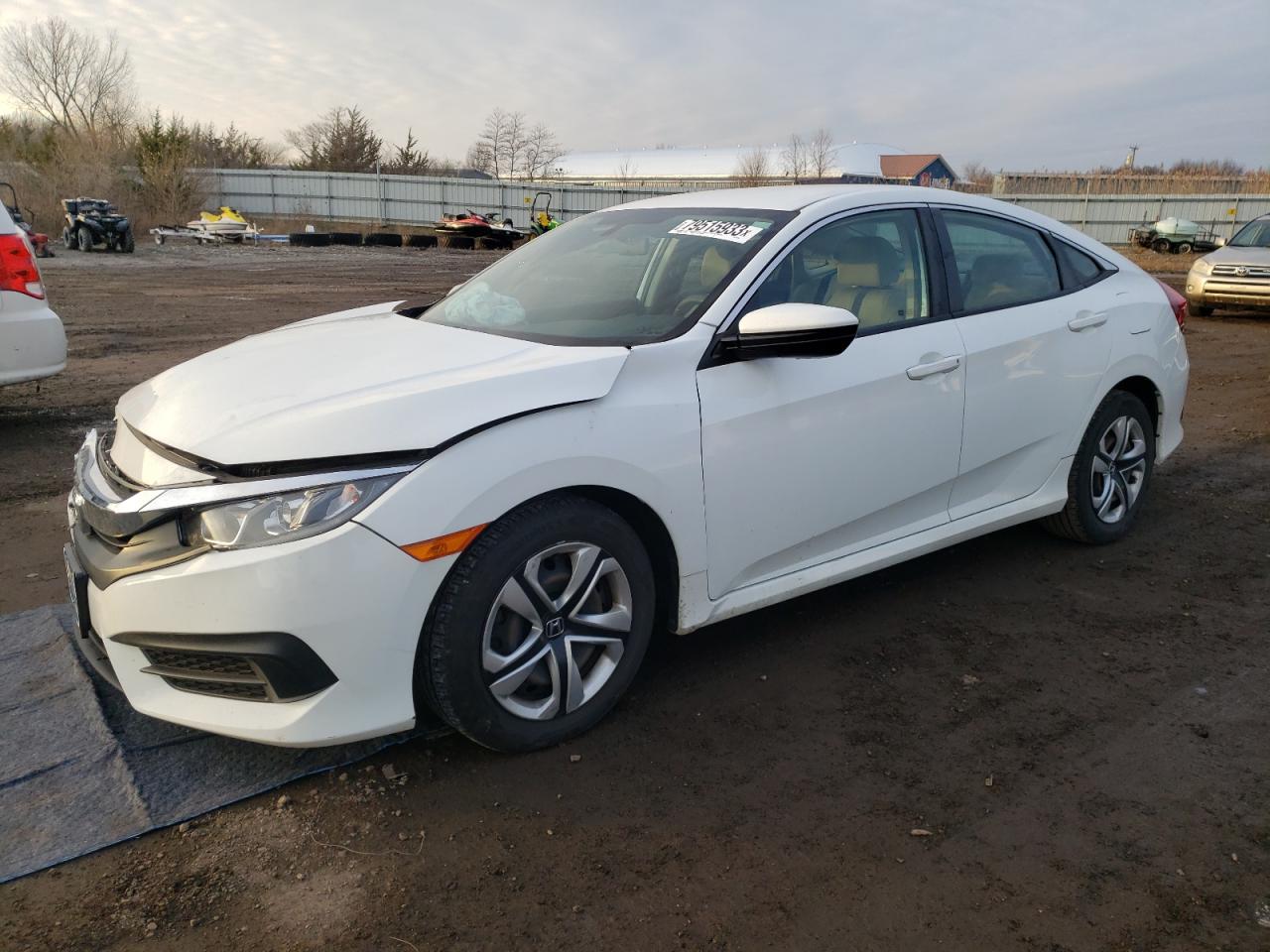 Obraz 1 z 2018 HONDA CIVIC LX 2018 z VIN 19XFC2F55JE012752