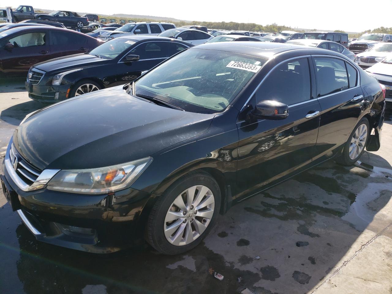 Image 1 of 2015 HONDA ACCORD EXL 2015 with VIN 1HGCR3F86FA022994