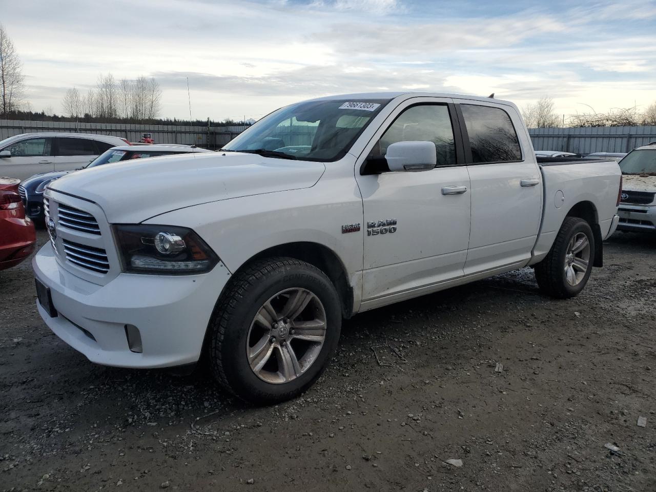 Image 1 of 2017 RAM 1500 SPORT 2017 with VIN 1C6RR7MT9HS612439