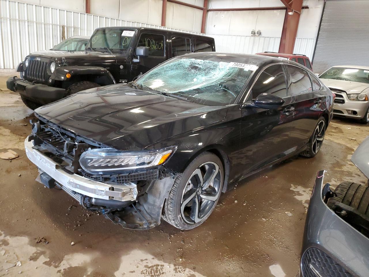 Изображение 1 2021 HONDA ACCORD SPORT 2021 с VIN 1HGCV2F38MA007453