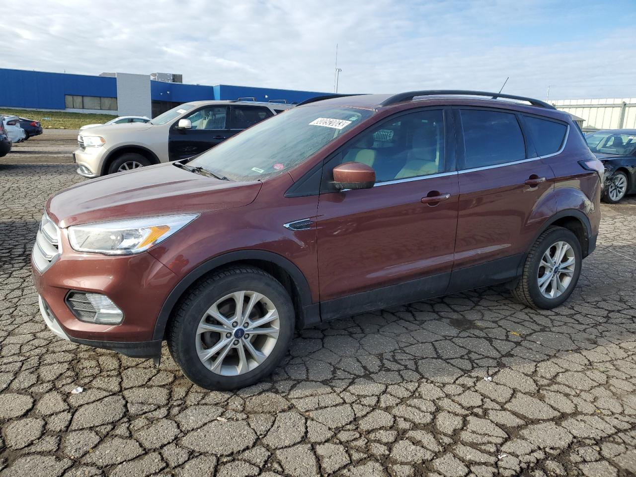 Image 1 of 2018 FORD ESCAPE SE 2018 with VIN 1FMCU0GD6JUC90681