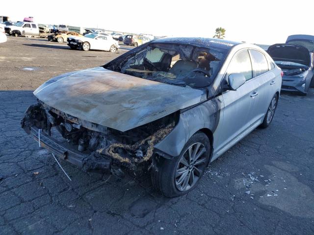 Image 1 of 2015 HYUNDAI SONATA SPORT 2015 with VIN 5NPE34AF4FH258640