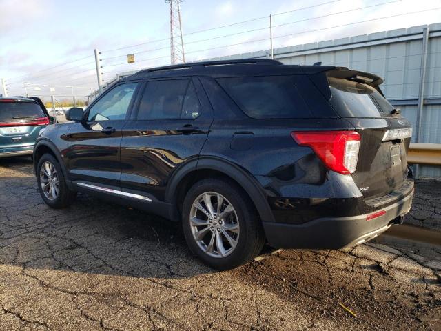 Image 2 of 2021 FORD EXPLORER XLT 2021 with VIN 1FMSK8DH4MGC16640