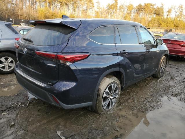 Obraz 3 z 2021 TOYOTA HIGHLANDER HYBRID XLE 2021 z VIN 5TDHBRCH1MS514803