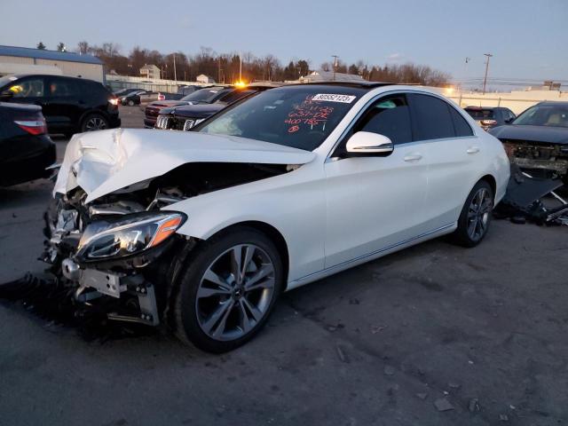 Image 1 of 2018 MERCEDES-BENZ C 300 2018 with VIN WDDWF4JB7JR400785