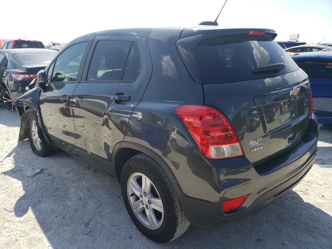 Image 2 of 2020 CHEVROLET TRAX LS 2020 with VIN 3GNCJKSB2LL125584