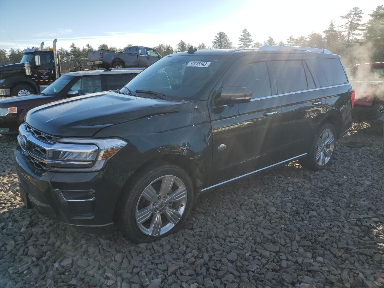 Image 1 of 2023 FORD EXPEDITION KING RANCH 2023 with VIN 1FMJU1P85PEA00207