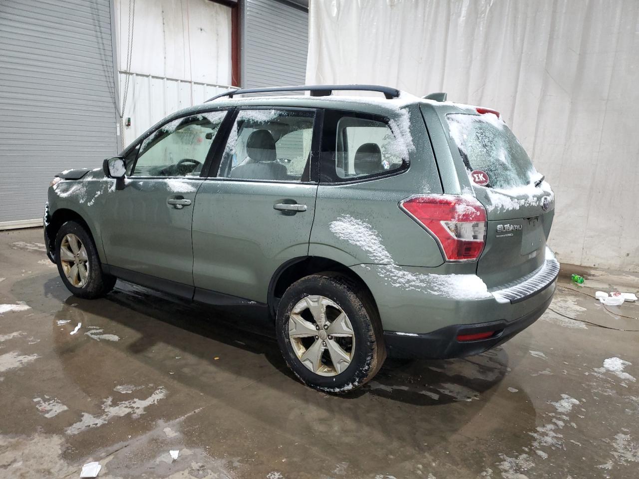 Изображение 2 2016 SUBARU FORESTER 2.5I 2016 с VIN JF2SJABC7GH406342