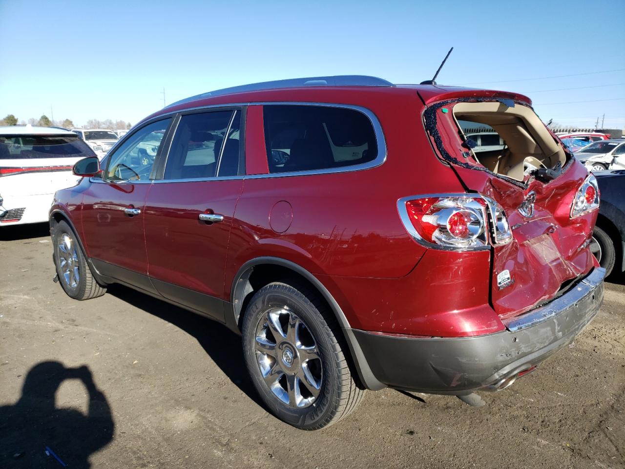 Image 2 of 2008 BUICK ENCLAVE CXL 2008 with VIN 5GAEV23778J211683