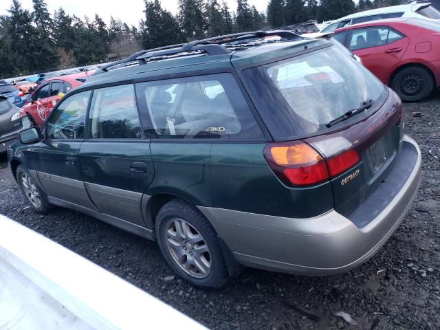 Image 2 of 2002 SUBARU LEGACY OUTBACK 2002 with VIN 4S3BH665727652146