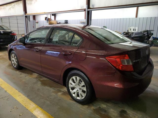 Изображение 2 2012 HONDA CIVIC LX 2012 с VIN 19XFB2F57CE065488