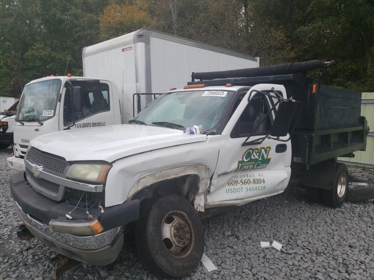 Image 2 of 2004 CHEVROLET SILVERADO K3500 2004 with VIN 1GBJK34U84E147404