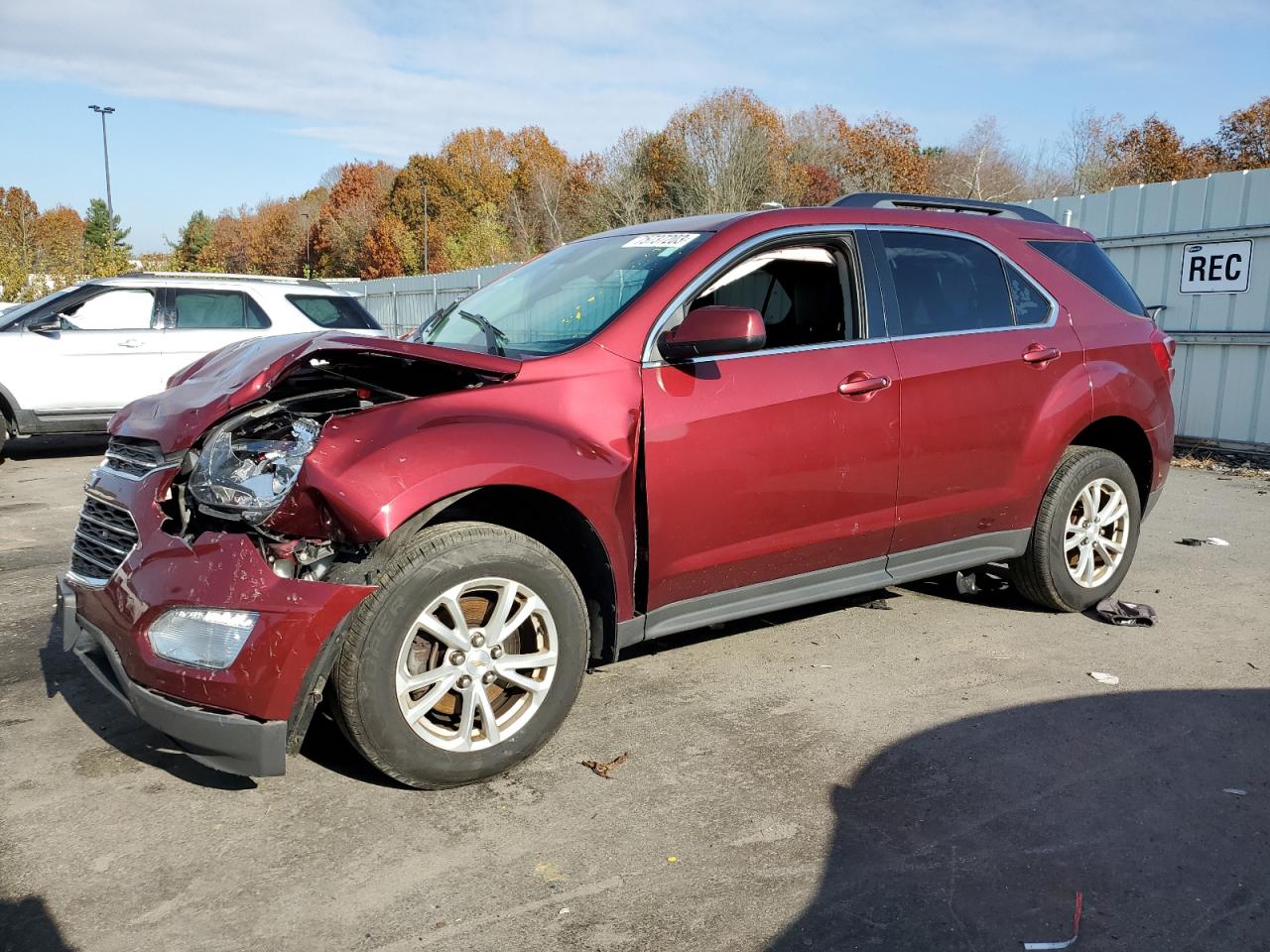 Image 1 of 2017 CHEVROLET EQUINOX LT 2017 with VIN 2GNFLFEK5H6102418